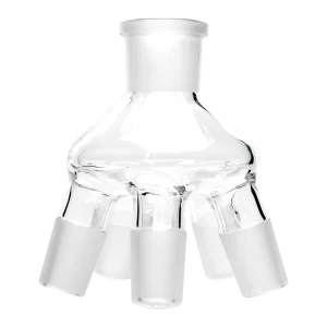Glassware-Distilling spider with 5 flasks(without flask)