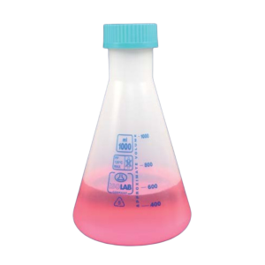 Erlenmeyer - Clear - Polypropylene - Screw Cap