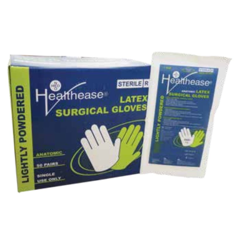 Healthease Gloves Latex Lightly Powder Small 100~