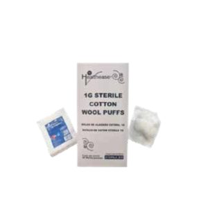 Healthease Cotton Wool Sterile- Puffs